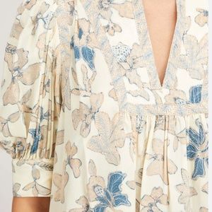 NWOT: Ulla Johnson Desdra Top in Jasmine  Size 2